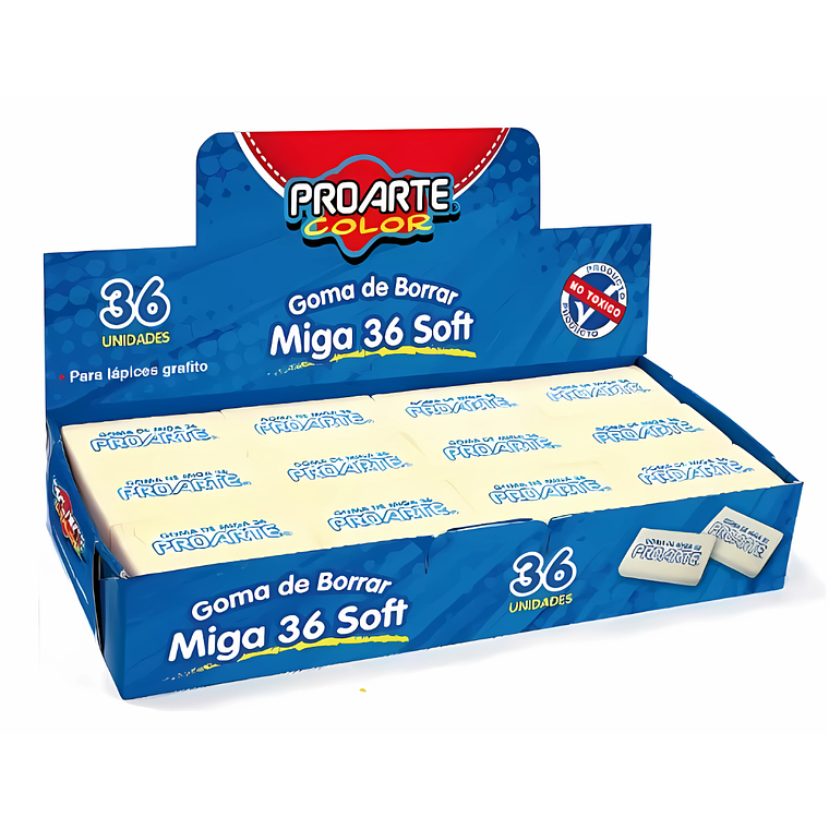 Goma De Miga Proarte 36 Uni. Soft 1