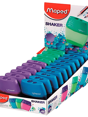 Sacapuntas Maped Shaker Con Depósito 25 Uni.