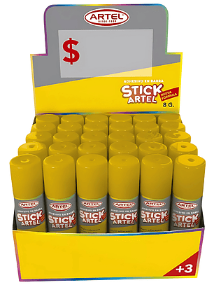 Stick fix artel 8 grs 30 unidades
