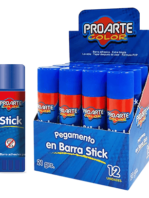Stick Fix 21 Grs Proarte 12 unidades