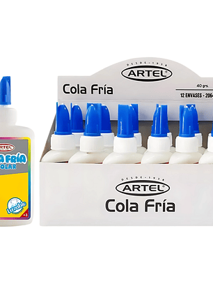 Cola Fria Artel 40 Grs 12 unidades