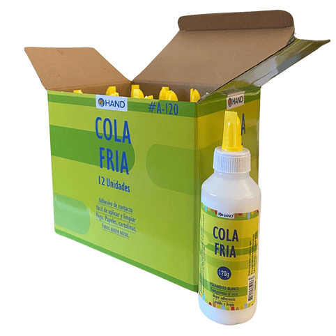 Cola Fría blanca Hand 120 gr 12 unidades 1
