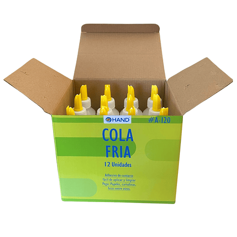 Cola Fría blanca Hand 120 gr 12 unidades 2