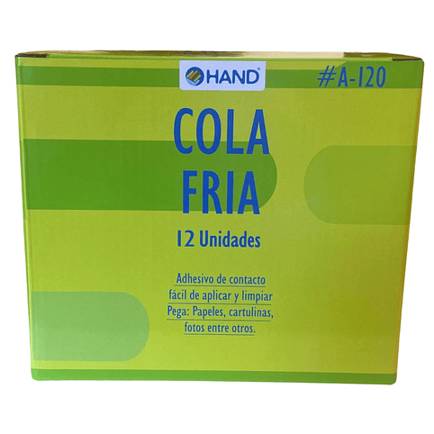 Cola Fría blanca Hand 120 gr 12 unidades 4