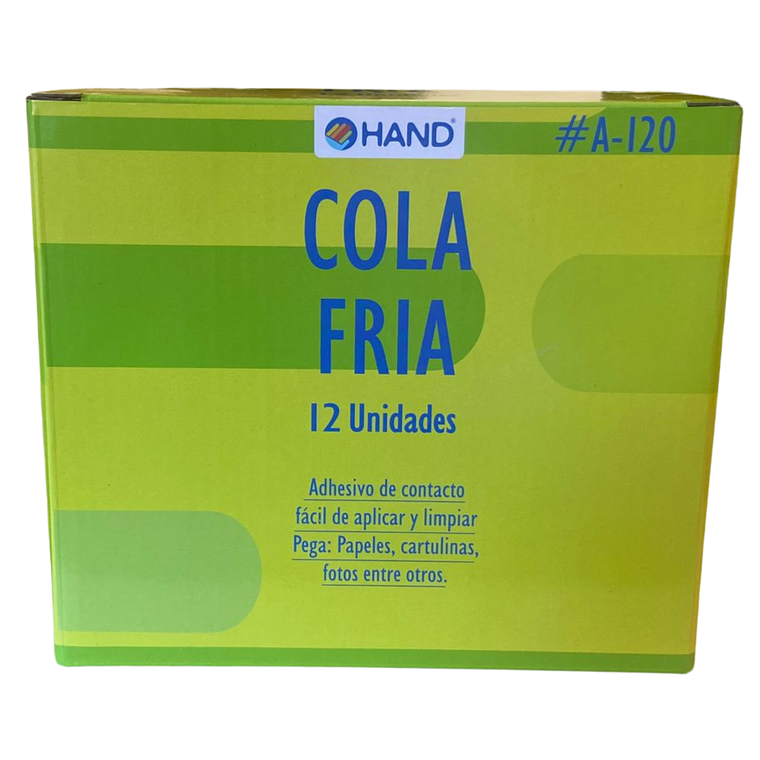 Cola Fría blanca Hand 120 gr 12 unidades 4