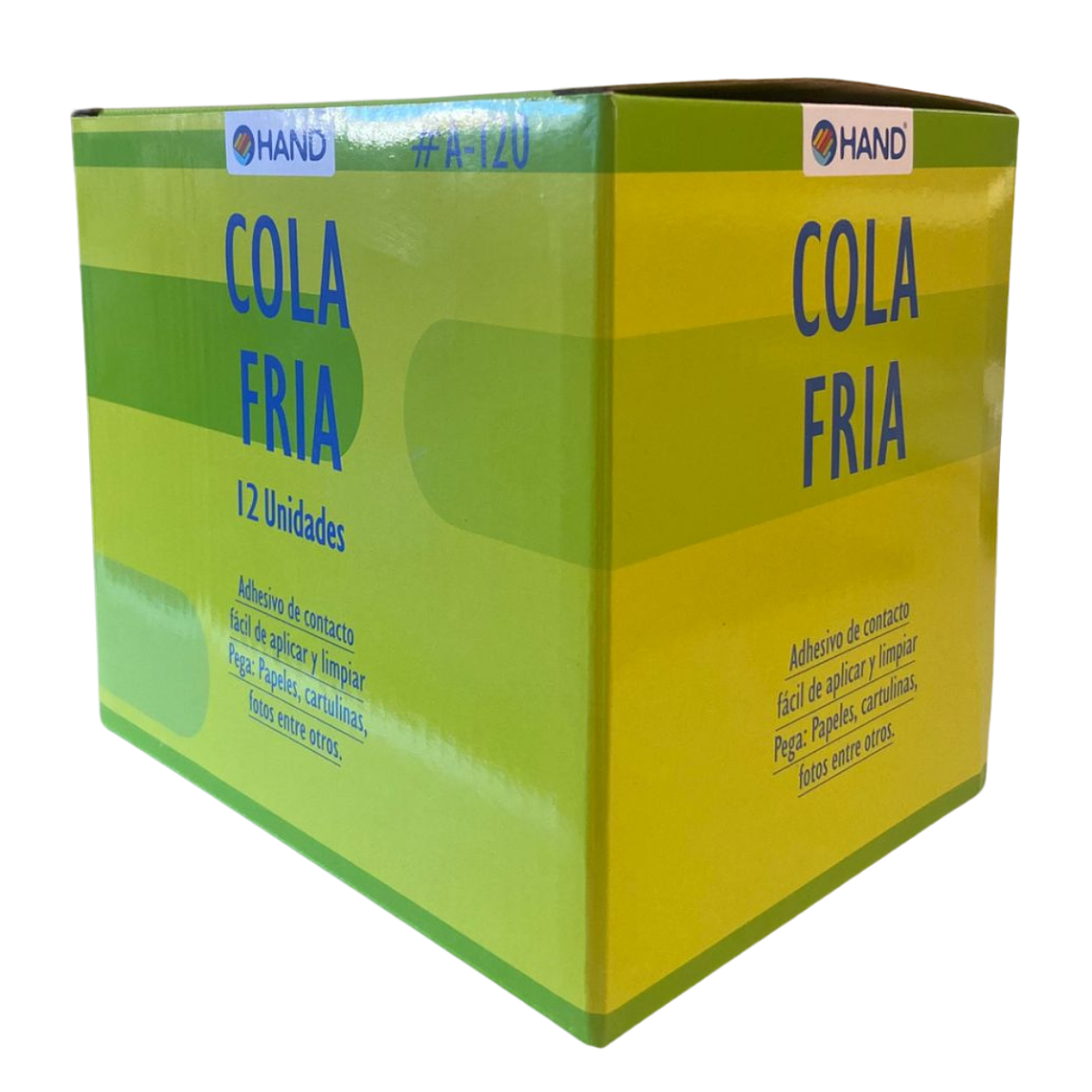 Cola Fría blanca Hand 120 gr 12 unidades 5