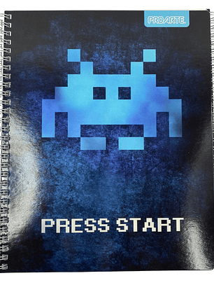 Pack 10 Cuadernos Gamer 7MM 100 Hojas