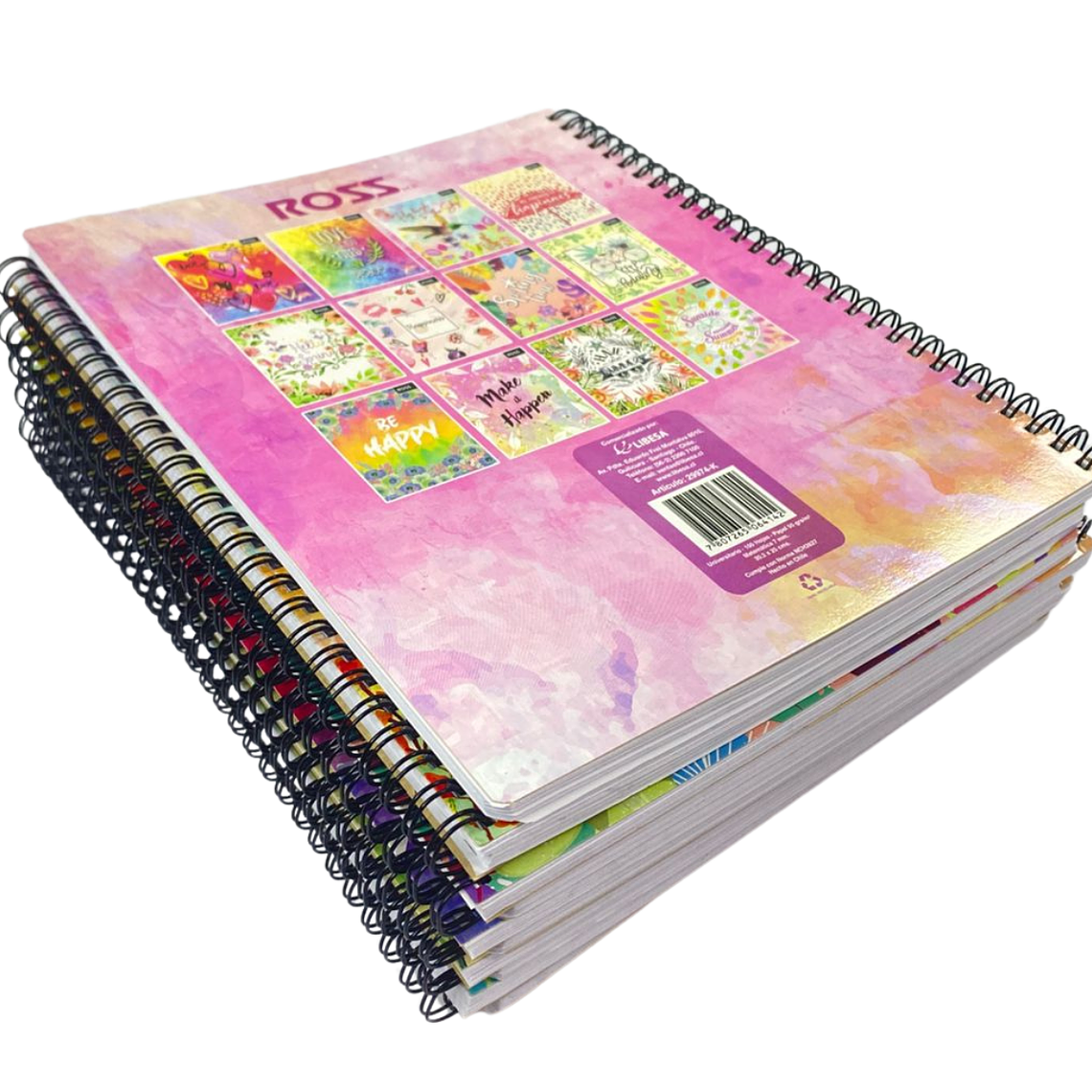 Pack 10 Cuadernos Juvenil Matemáticas 7MM 100 Hojas 4