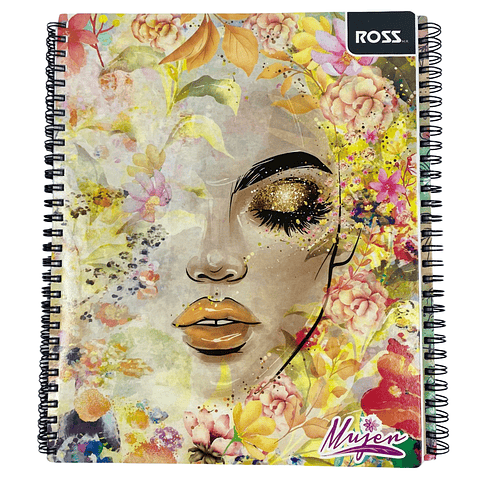 Pack 5 Cuadernos Mujer 7MM 100 Hojas 2