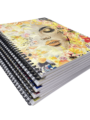 Pack 5 Cuadernos Mujer 7MM 100 Hojas