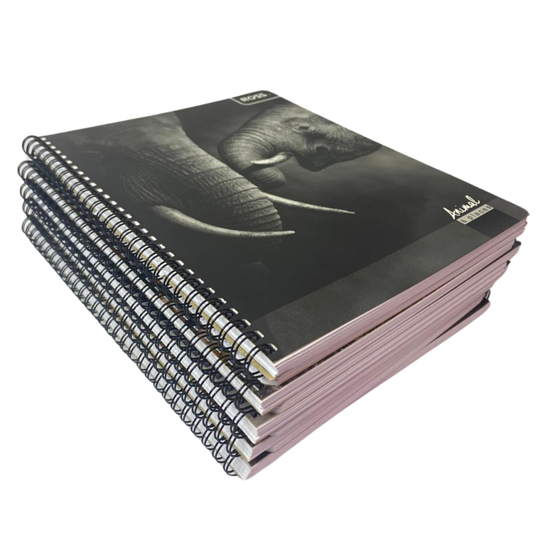 Pack 10 Cuadernos Animal Places 7MM 100 hojas 1
