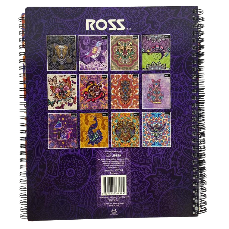 Pack 10 Cuadernos Mandalas 7MM 100 Hojas 3
