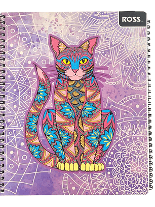 Pack 10 Cuadernos Mandalas 7MM 100 Hojas