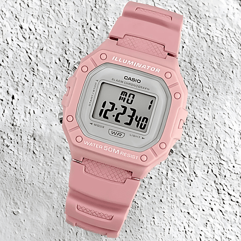 Reloj Digital Casio Mujer Correa Resina 4