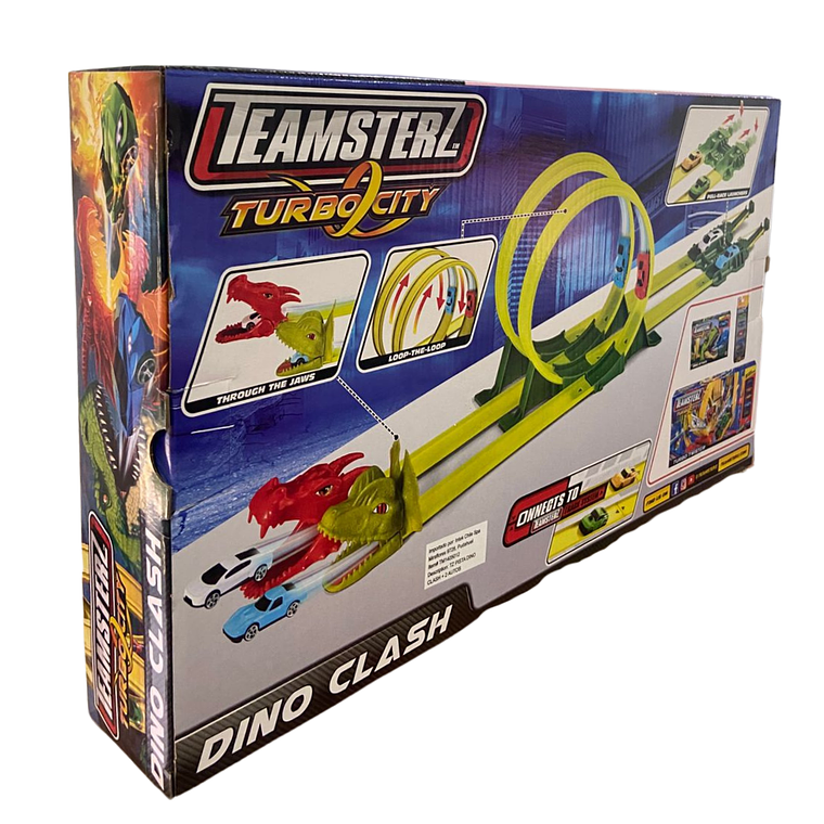 Pista Dina Clash + 2 Autos TZ 5