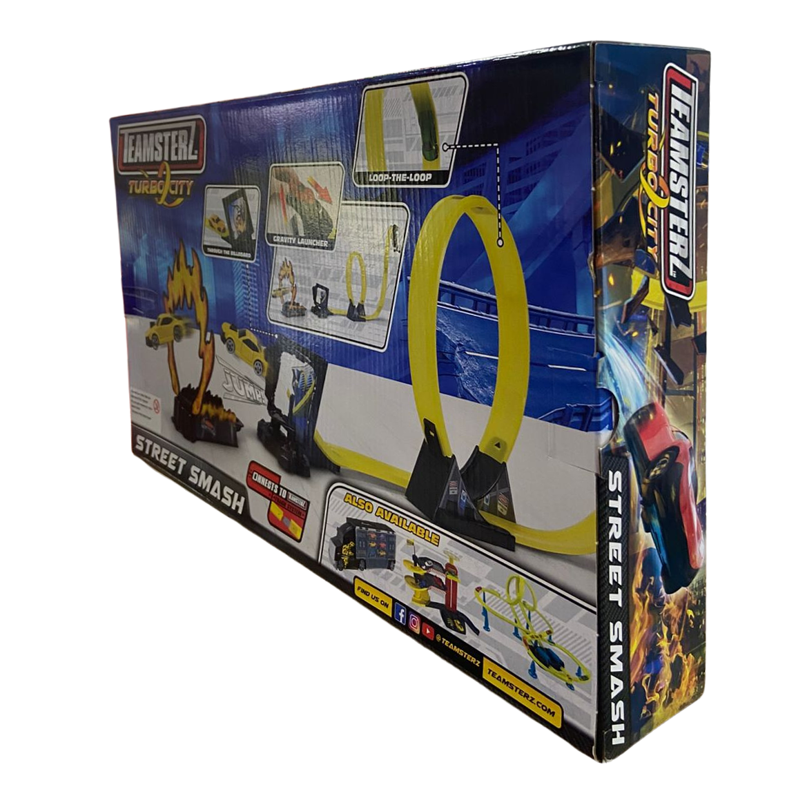 Pista Autos con Aro de Fuego + 4 Autos TZ  10