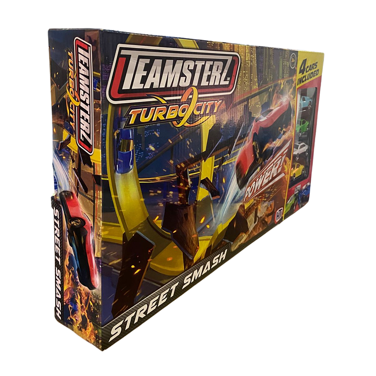 Pista Autos con Aro de Fuego + 4 Autos TZ  3