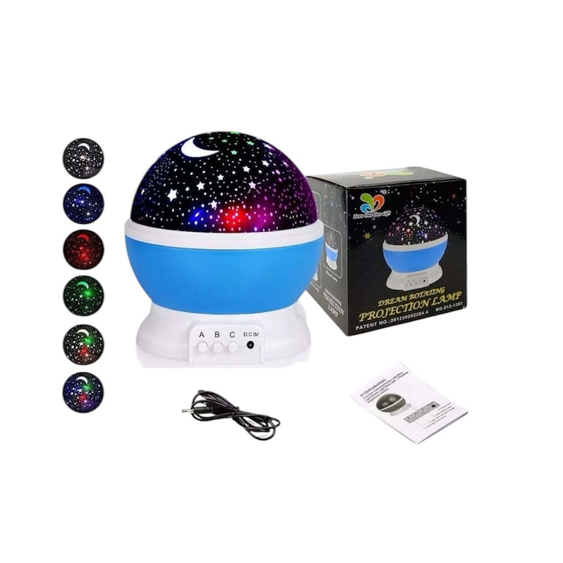 Lampara Proyector De Cielo Estrellado 2