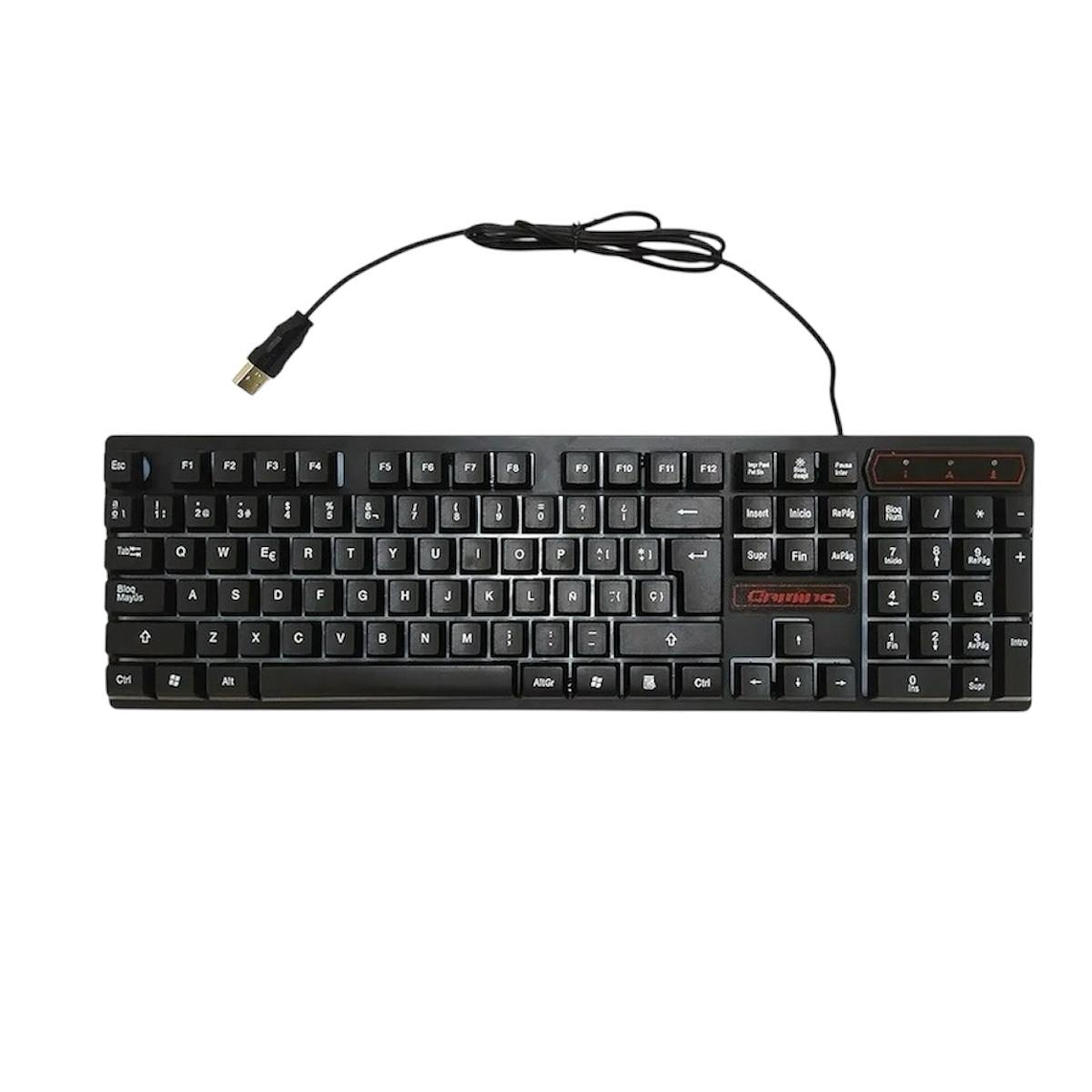 Kit Gamer Teclado + Mouse + Audifonos  3