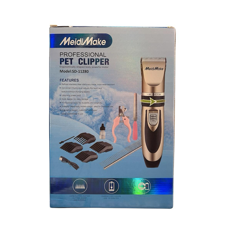 Máquina Set Corta Pelo Mascotas Perro/Gato  2