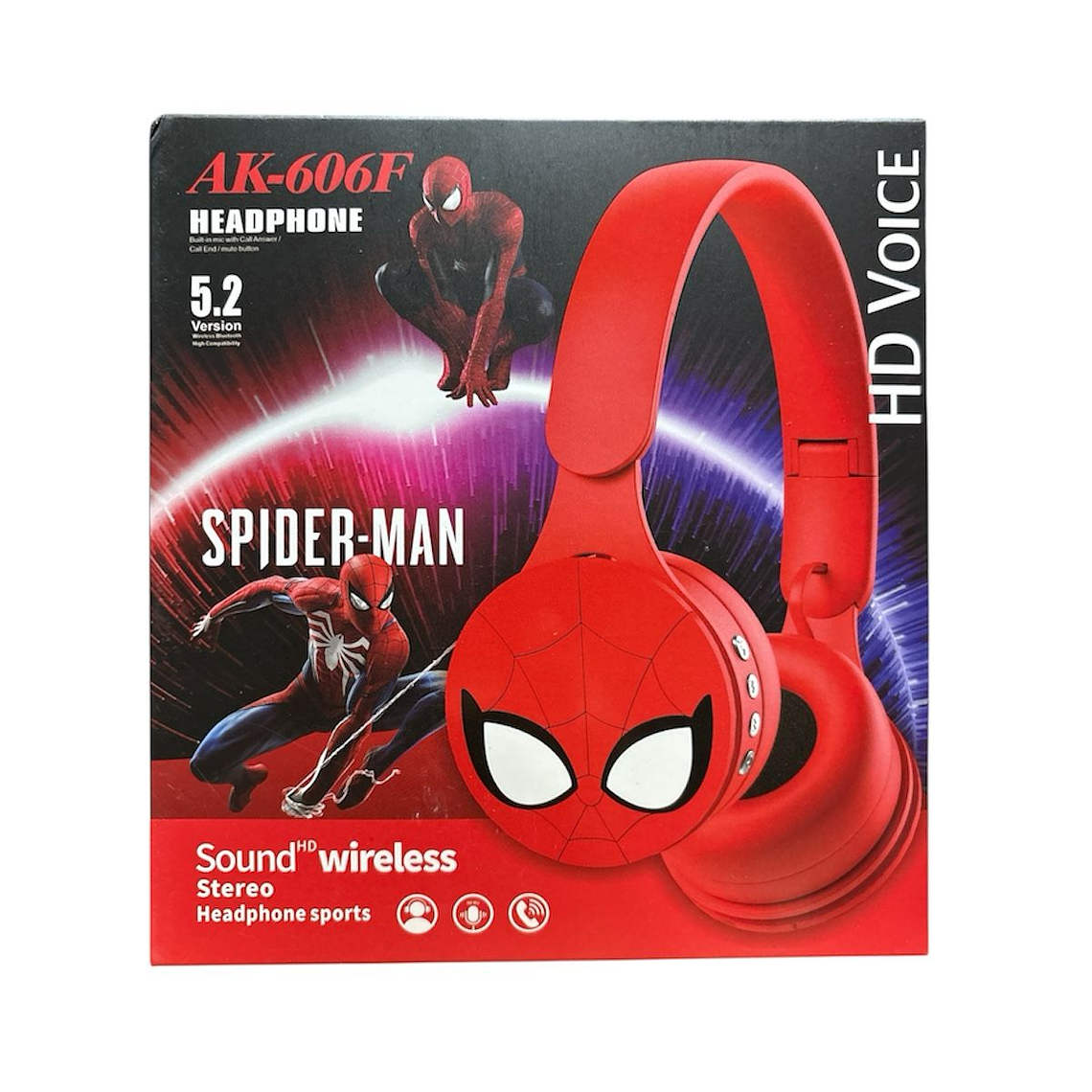 Audífonos Inalámbricos Spiderman/Stitch con Bluuetooh  2