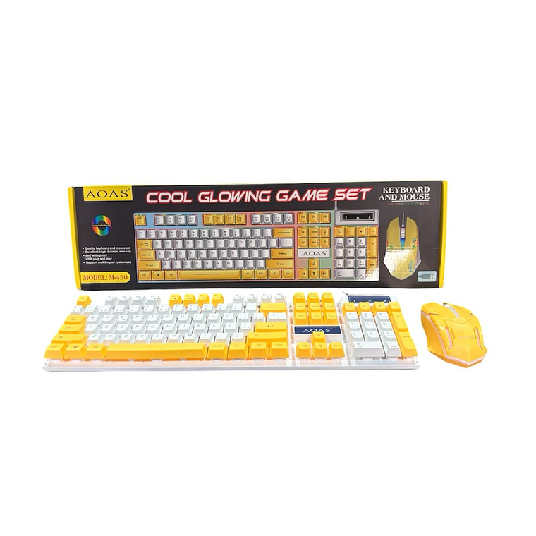 Kit Gamer Teclado + Mouse  5