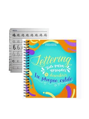 Cuaderno Lettering 50 Hojas
