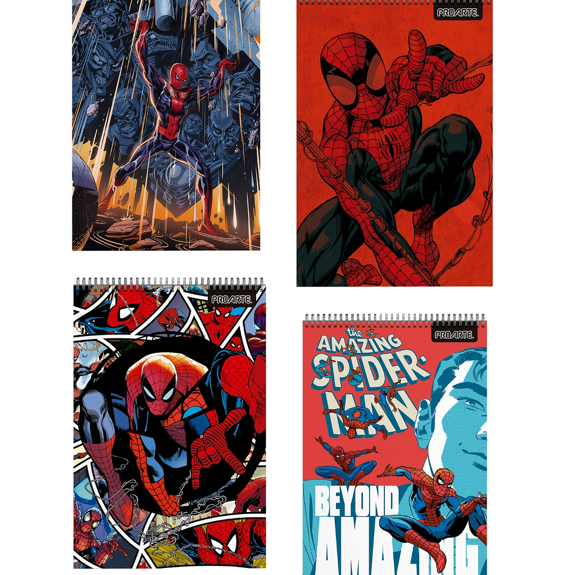 Croquera Spiderman 80 hjs Proarte - 2 uni 1