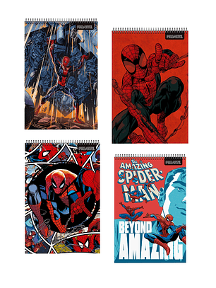 Croquera Spiderman 80 hjs Proarte - 2 uni