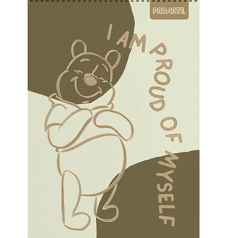 Croquera Winnie The Pooh 80hjs - 2 uni 1