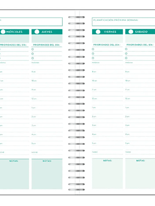 Planner Ascott Desing 17,8x22,2 cms