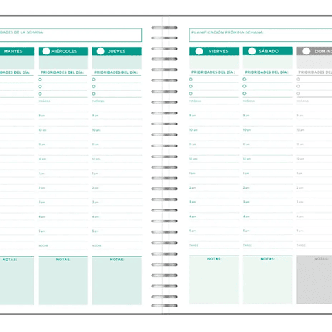 Planner Ascott Desing 17,8x22,2 cms 2