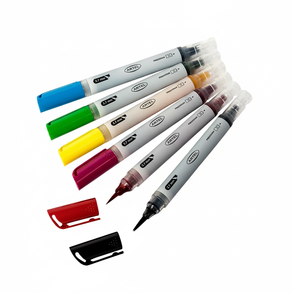 Marcador Brush Click 6 uni 2
