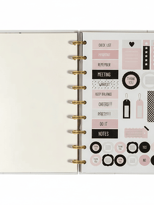 Cuaderno con Sistema de Discos 3 Divisiones 