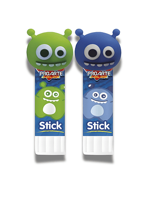 Pegamento en barra proarte 9gr D/Monstruo 24 uni.