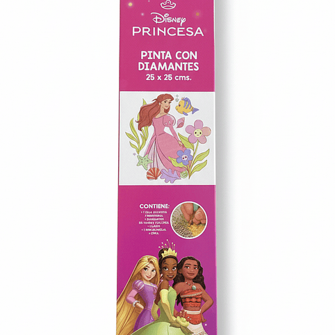 Pinta C/Diamante princesas 3