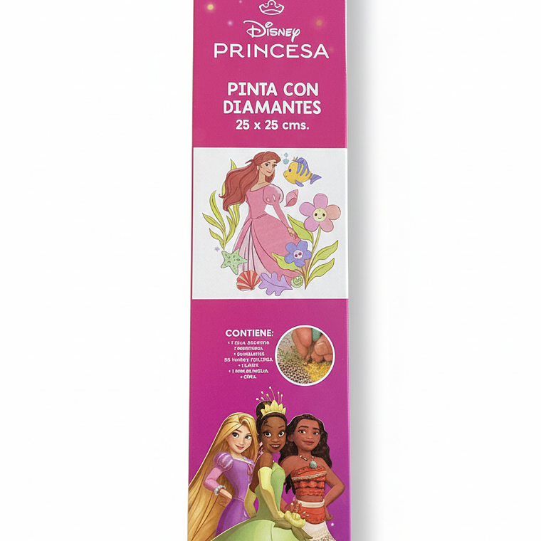 Pinta C/Diamante princesas 3