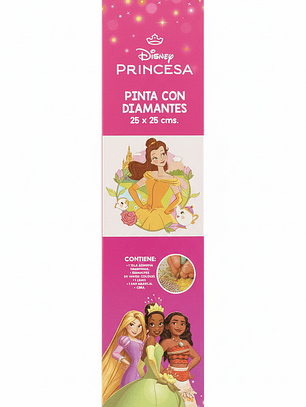 Pinta C/Diamante princesas