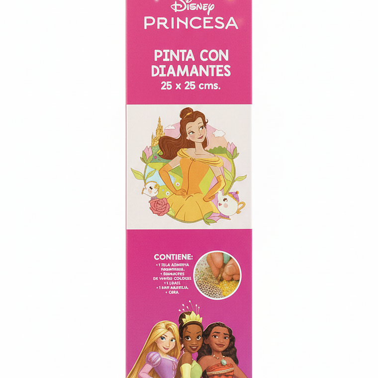 Pinta C/Diamante princesas 2