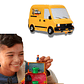 Super Mario Bros Movie Mini Word Van PlaySet - Miniatura 1