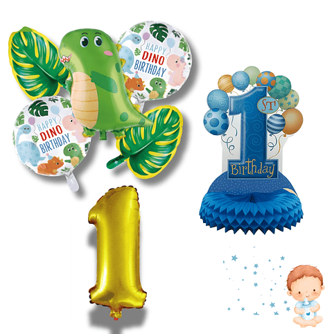 PACK MI PRIMER CUMPLEAÑOS -  NIÑO  1