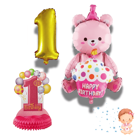 Pack Mi Primer Cumpleaños - Niña  1