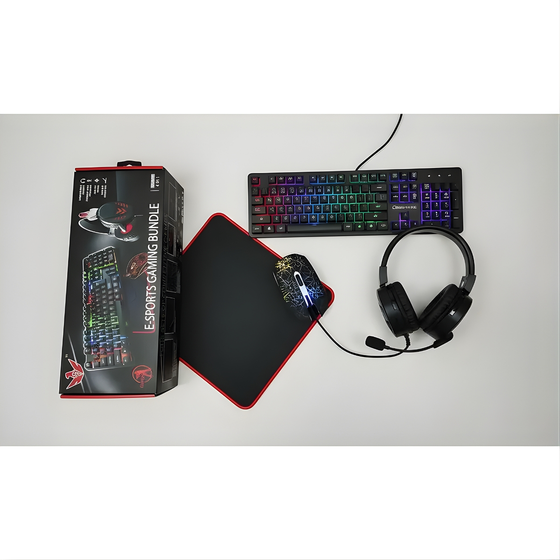 Kit Gamer Teclado + Mouse + Audifonos  1