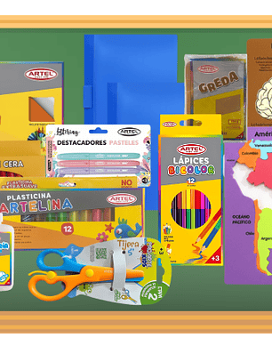 Set Útiles Escolares Infantil