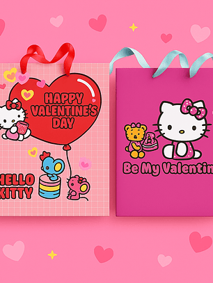 Bolsa de Regalo Chica Hello Kitty Premium – Pack 6 unidades