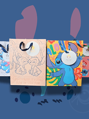 Bolsa de Regalo Mediana Stitch 6 uni