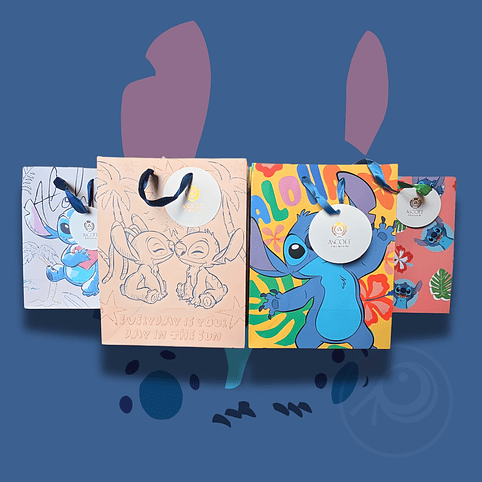 Bolsa de Regalo Mediana Stitch 6 uni 1