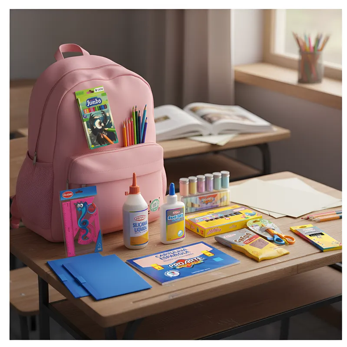 Set Lista Escolar 12 uni 1