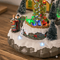 Adorno casa navideña musical con luces - thumbnail 3