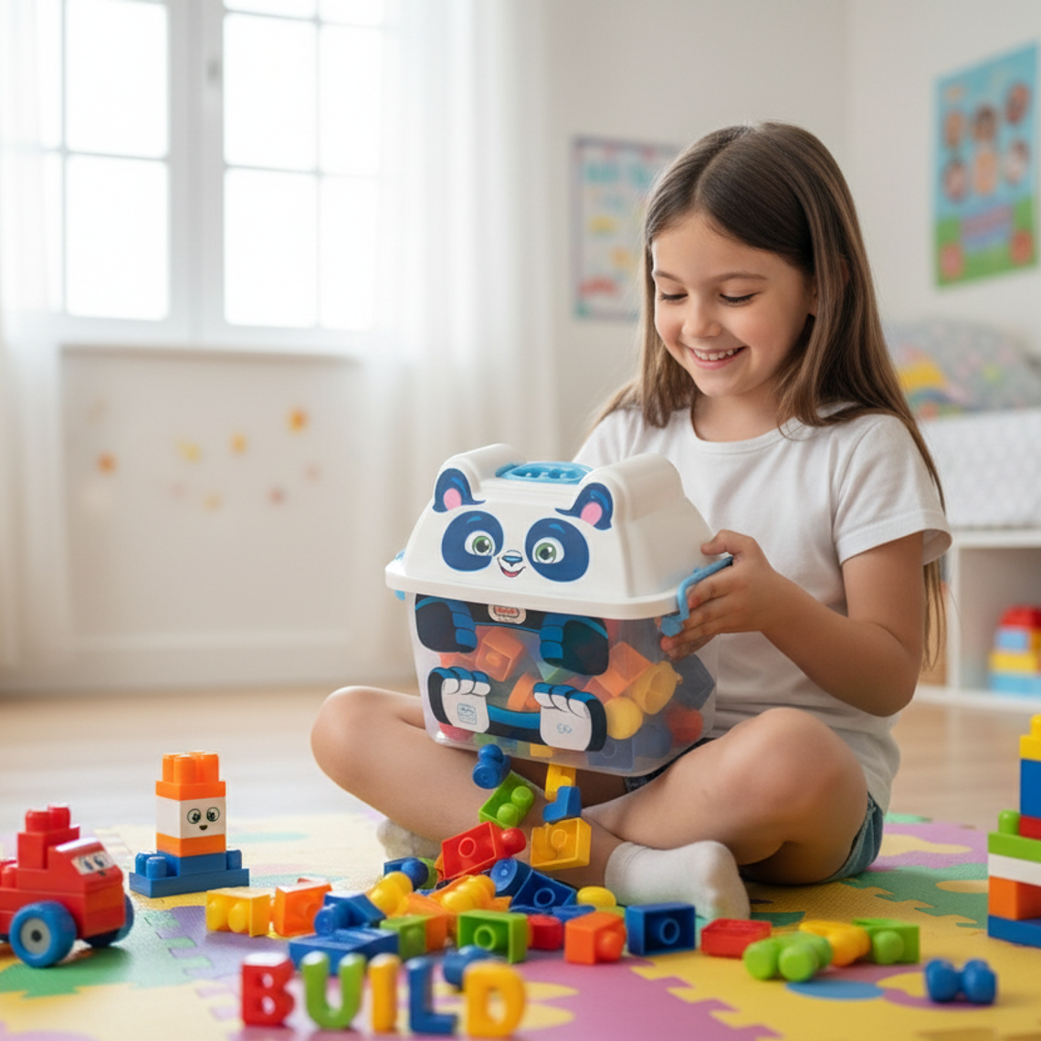 Set de bloques didácticos 70 piezas 2